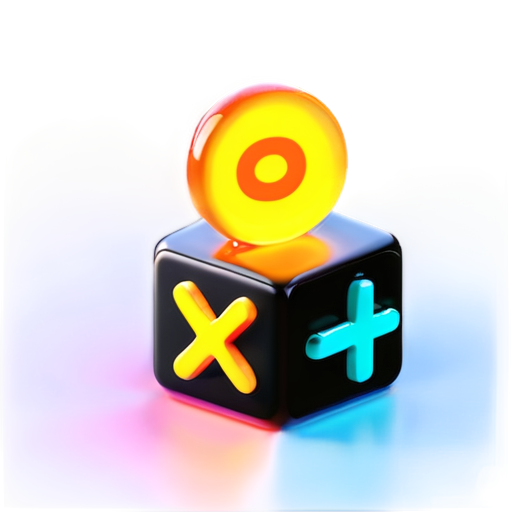 an icon for a tic tac toe game - icon | sticker