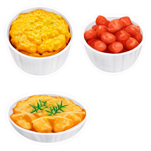 Tender mini omelettes with the addition of yam herbs and yam berries. - icon | sticker