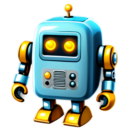 Need to design a regular reminder robot icon - icon | sticker