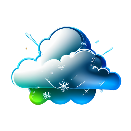 Weather, colorful - icon | sticker