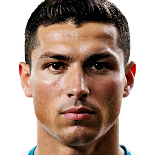 ronaldo face - icon | sticker