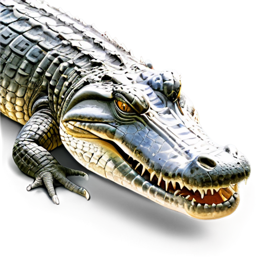 nile crocodile - icon | sticker