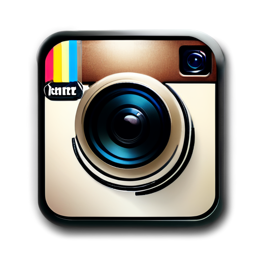 instagram accounts checker minimalism 2 collor - icon | sticker