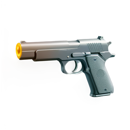 create an icon of gunshot fired from a gun in local areas of city with diagrammatic - icon | sticker