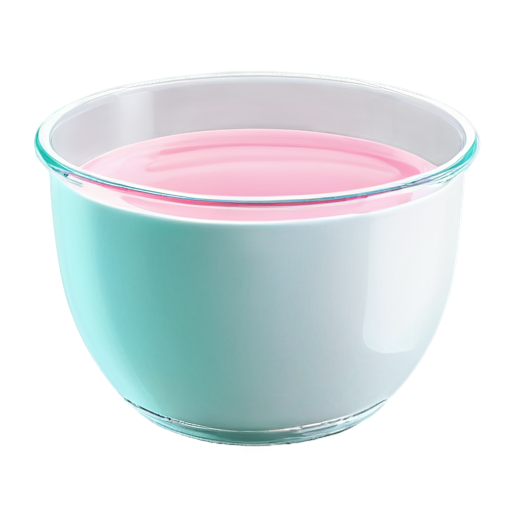 pink milkbowl - icon | sticker