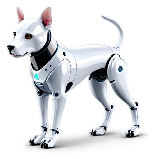 AI robot dog - icon | sticker