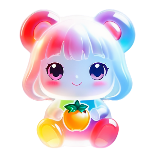 Fruit character logo - icon | sticker