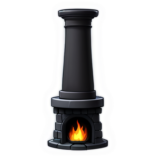 chimney, smoke, chimney pipe - icon | sticker