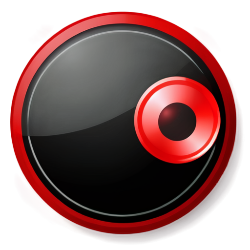 ui notifier flat red circle - icon | sticker