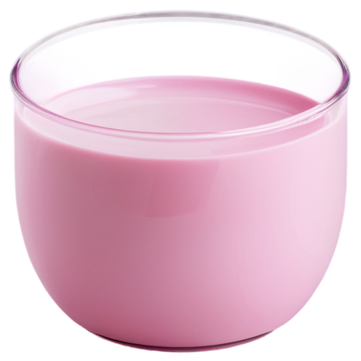 pink milkbowl - icon | sticker