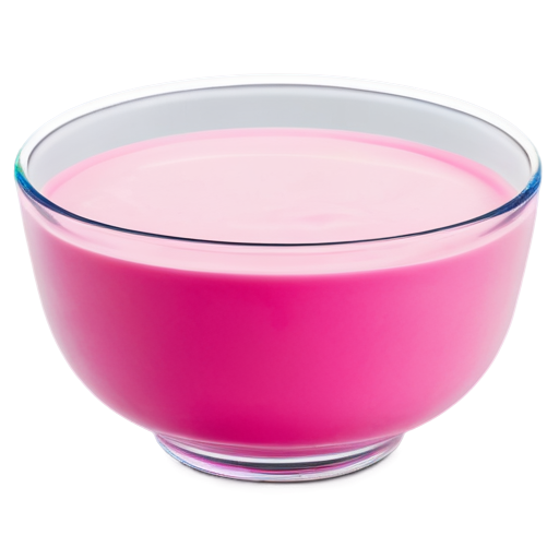 pink milkbowl - icon | sticker