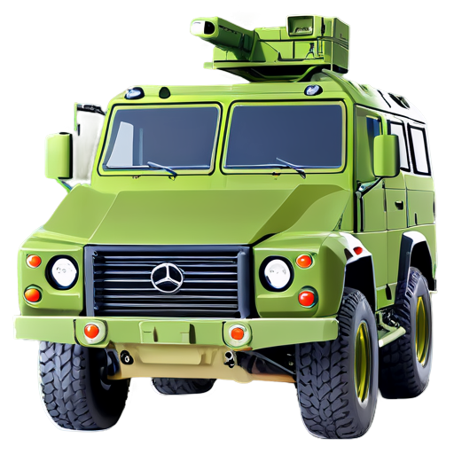 military one vehicle - icon | sticker