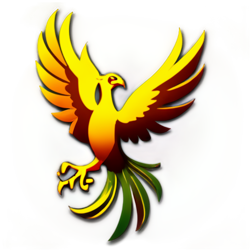 make an icon for a trading software with name of phoenix - icon | sticker