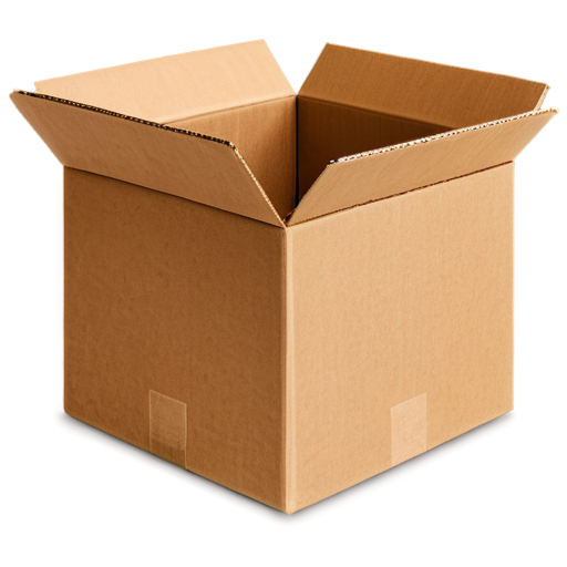 packing a cardboard box - icon | sticker