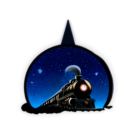 Night on the Galactic Railroad - icon | sticker