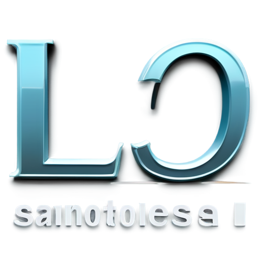 L santhosh name in 3d and realistic - icon | sticker