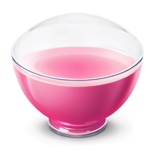 pink milkbowl - icon | sticker