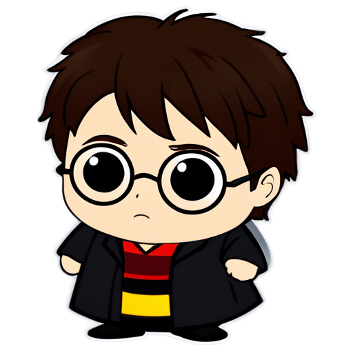 Harry Potter fat - icon | sticker