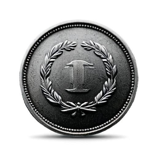 SILVER "TON COIN - icon | sticker