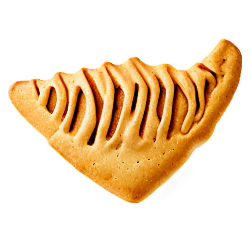 Fishbone cookie - icon | sticker