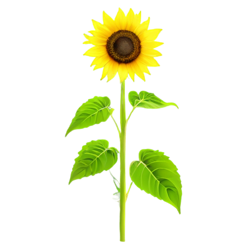 Skelet sunflower - icon | sticker