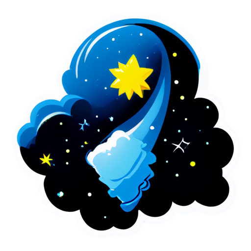 sky, galaxy - icon | sticker