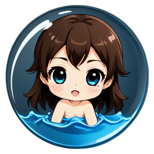 water ball - icon | sticker