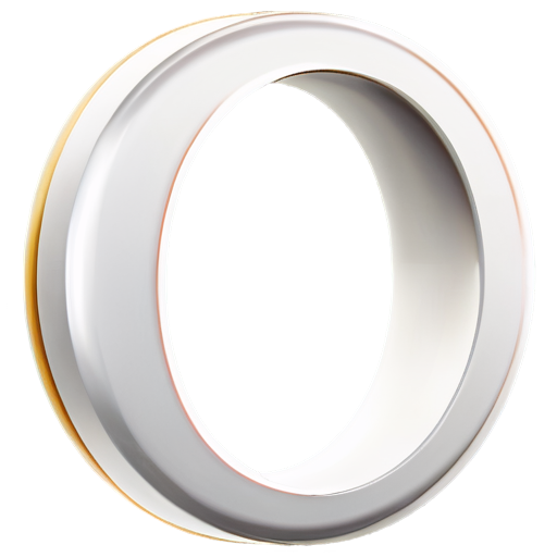 the letter "o" - icon | sticker