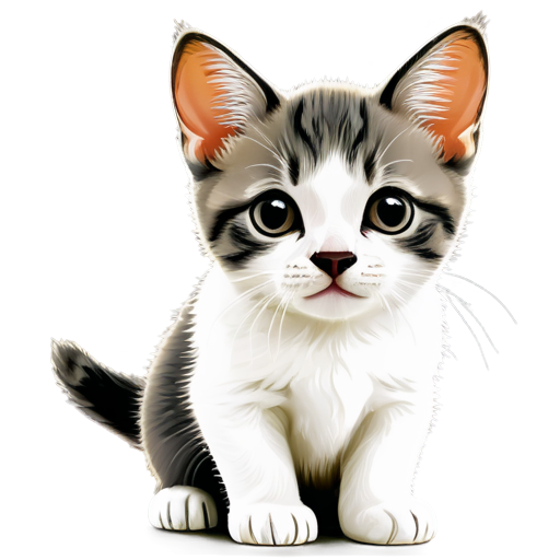 cute cat - icon | sticker