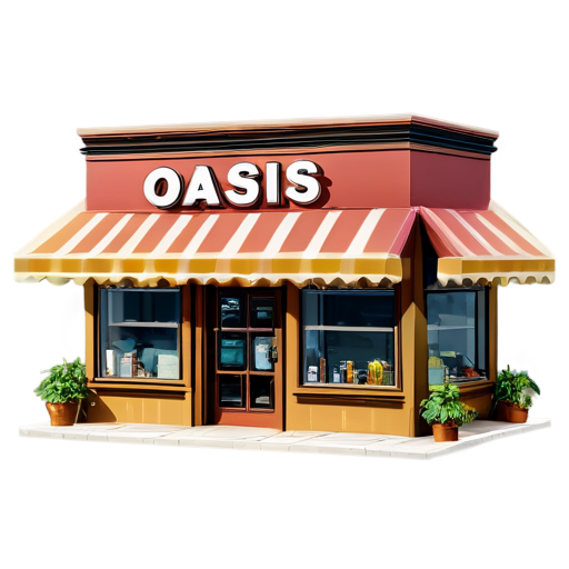 oasis shop - icon | sticker