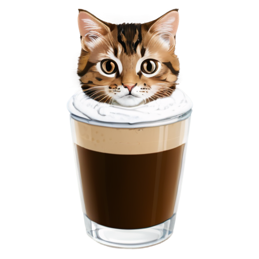 kittyfoam coffee - icon | sticker