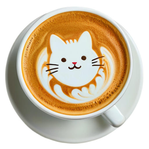 catfoam cappucino - icon | sticker