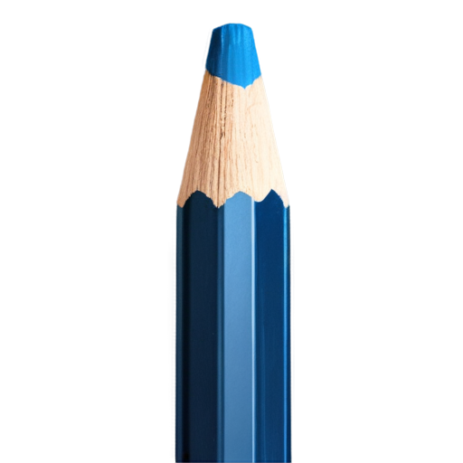 a dark blue pencil - icon | sticker