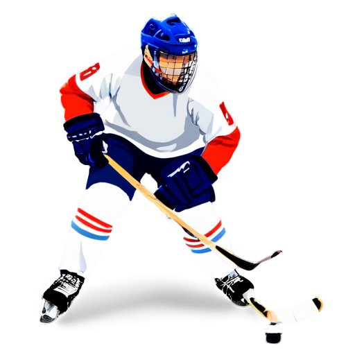 Hockey tournament for children - icon | sticker