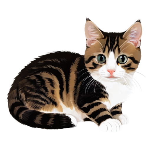 cute cat - icon | sticker