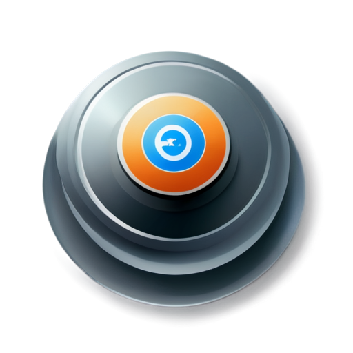 Create a simple and modern logo for a Telegram bot called "Event Radar", designed to connect event organizers and performers. The logo must contain a robot, microphone, compass, candy. Turn on an inconspicuous icon in or near the radar indicating music or performance, for example, a microphone or a musical note. Warm, attractive colors such as shades of orange and dark gray should be used in the color palette. The font for the designation of the "Event Radar" should be clear, bold and modern, located under or around the radar symbol in order to be understandable at small sizes. - icon | sticker