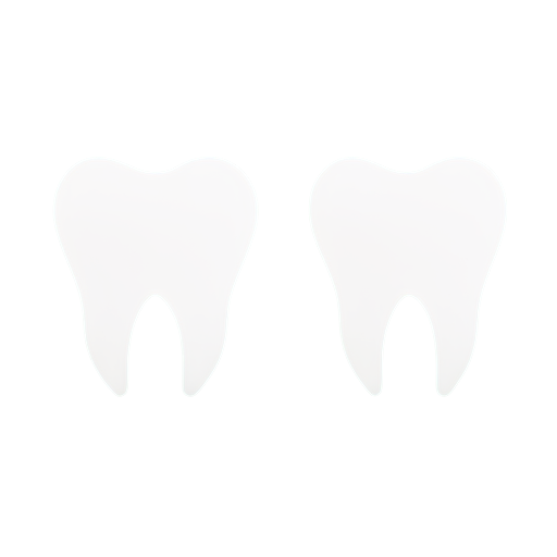 Teeth with Ai chip - icon | sticker