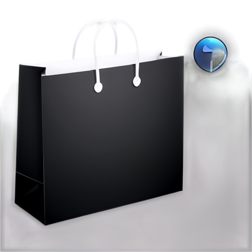 ios style, Shopping Bag, rounded_corner - icon | sticker