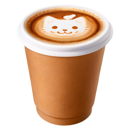 catfoam coffee - icon | sticker