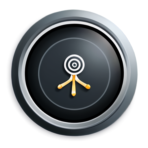 Create logo for a Telegram bot called "Event Radar", designed to connect event organizers and performers. The logo must contain a robot, microphone, compass, candy. Turn on an inconspicuous icon in or near the radar indicating music or performance, for example, a microphone or a musical note. Warm, attractive colors such as shades of orange and dark gray should be used in the color palette. The font for the designation of the "Event Radar" should be clear, bold and modern, located under or around the radar symbol in order to be understandable at small sizes. - icon | sticker