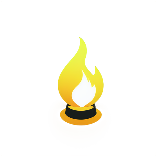 WARNING SYMBOL WITH FIRE AROUND IT, SYMBOLING A "FIRE HAZARD" THAT IS ALREADY GOING ON AS THERE IS FIRE SURROUNDING THE WARNING SIGN 🔥🔥🔥🔥🔥🔥⚠ 🔥🔥🔥🔥🔥🔥 - icon | sticker