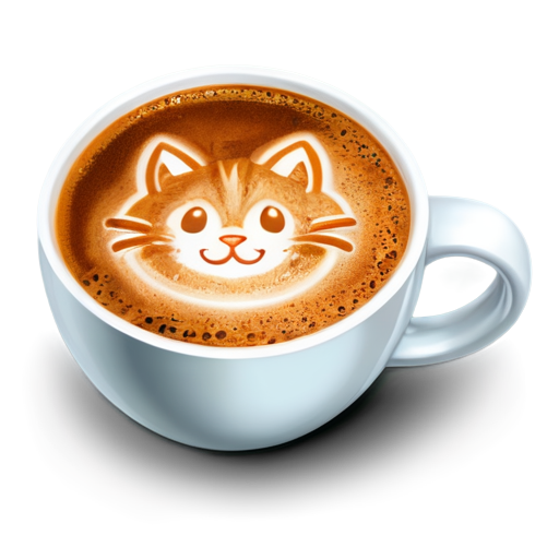 kittyfoam coffee - icon | sticker