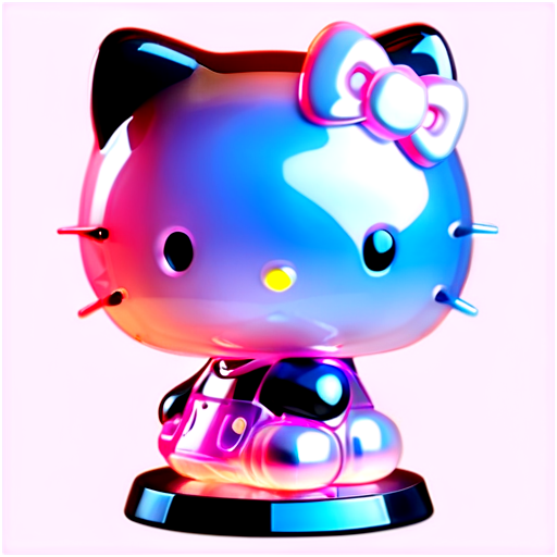 hello kitty with school - icon | sticker