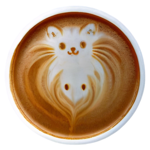 catfoam cappucino - icon | sticker