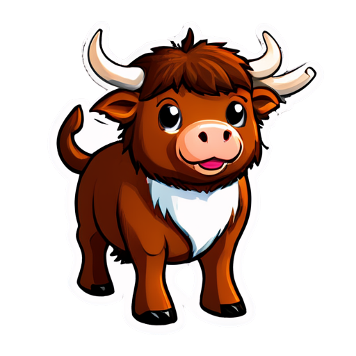 Meatballs on a copper bull - icon | sticker