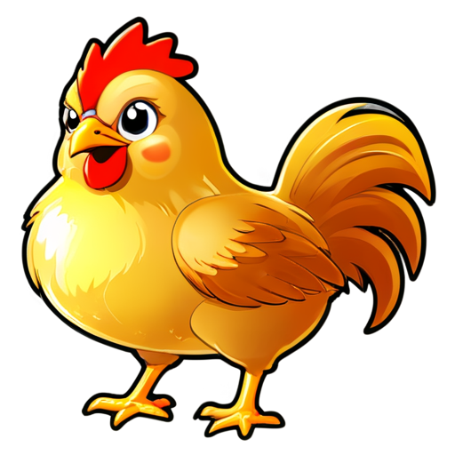 chicken - icon | sticker