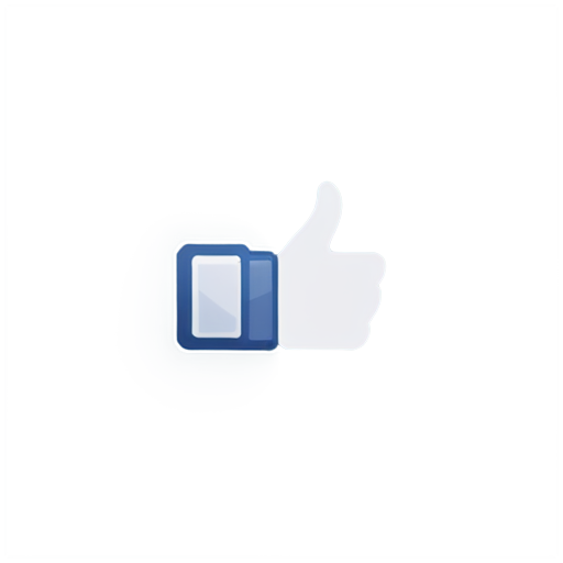 Facebook Ads icon, flat - icon | sticker