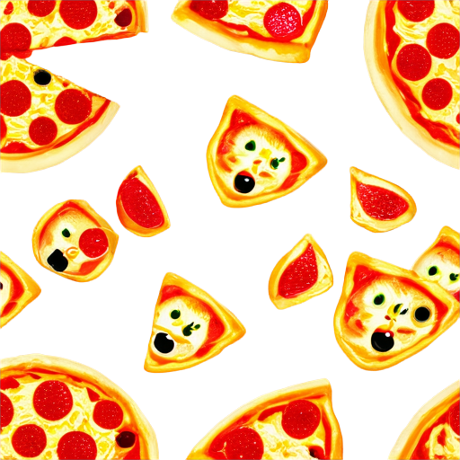 cat pizza - icon | sticker