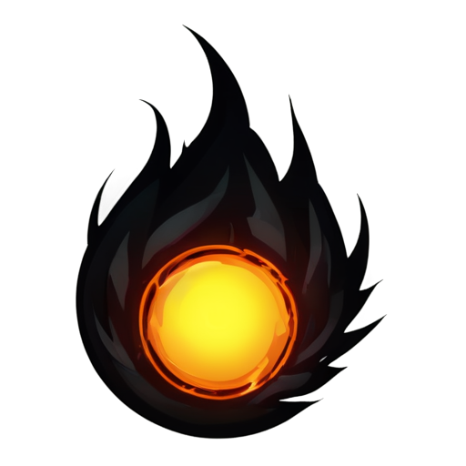 a skill i con for fire ball ability - icon | sticker