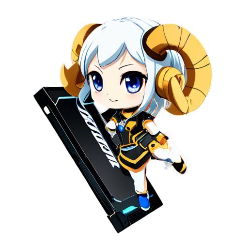 Graphic Card and RAM and CPU, png, 2d, 4:3 form - icon | sticker